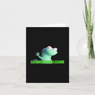 Lizard Lizard Lizard Funny Weirdcore Meme Viral Tr Karte