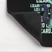 Lizard Lizard Lizard Funny Weirdcore Meme Viral Tr Mousepad (Ecke)