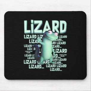 Lizard Lizard Lizard Funny Weirdcore Meme Viral Tr Mousepad