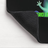 Lizard Lizard Lizard Funny Weirdcore Meme Viral Tr Mousepad (Ecke)