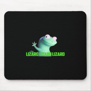 Lizard Lizard Lizard Funny Weirdcore Meme Viral Tr Mousepad