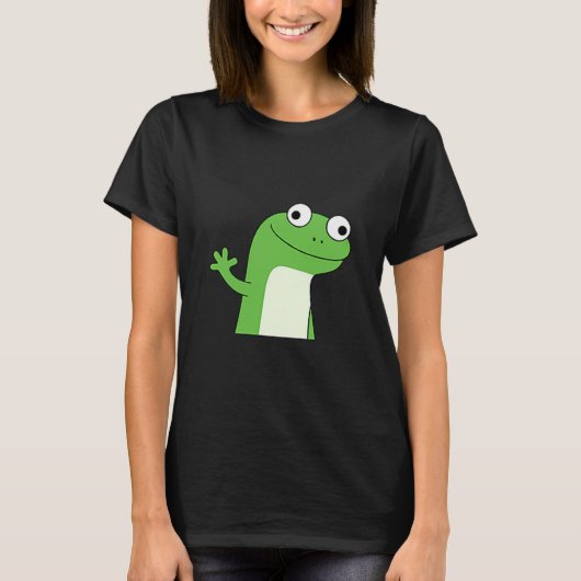 Lizard Lizard Lizard Funny Weirdcore Meme Viral Tr T-Shirt (Vorderseite)