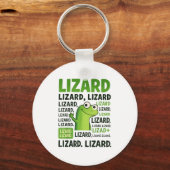 Lizard Lizard Lizard Shirt Funny Weirdcore Schlüsselanhänger (Vorderseite)