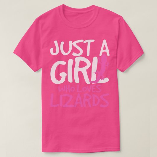 Lizard Lizard Lover Reptile T-Shirt (Design vorne)