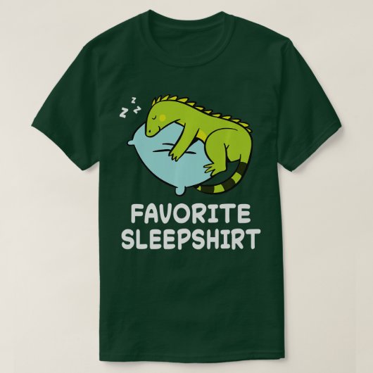 Lizard Lizards Nickerchen Sleep Pajama Pajamas N T-Shirt (Design vorne)