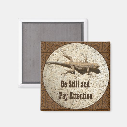 Lizard Magnet (Vorderseite/Rückseite)