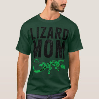 Lizard Mama Funny Gecko Reptile Lover Mutter 2 T-Shirt