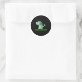 Lizard Meme Lizard Lizard Lizard Funny Graphic Runder Aufkleber (Tasche)