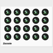 Lizard Meme Lizard Lizard Lizard Funny Graphic T-s Runder Aufkleber (Blatt)