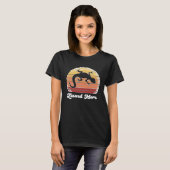 Lizard Mom Retro Lizards Lizard Owner Lizard T-Shirt (Vorne ganz)