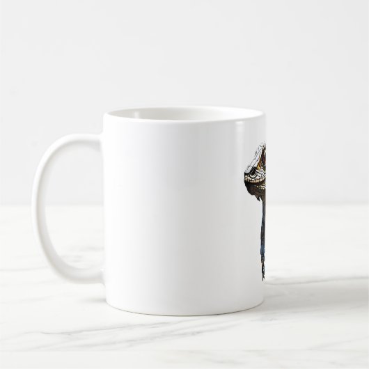 Lizard Mosaic Cup Festhalten Glas Design Kaffeetasse (Links)