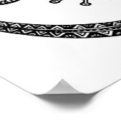 Lizard oder Salamander Doodle 2 Poster (Ecke)