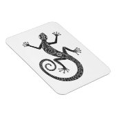 Lizard oder Salamander Doodle Magnet (Rechte Seite)