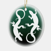 Lizard Ornament Personalisiert Reptile Decoration (Links)