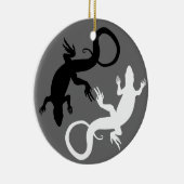 Lizard Ornament Personalisiert Reptile Decoration (Rechts)
