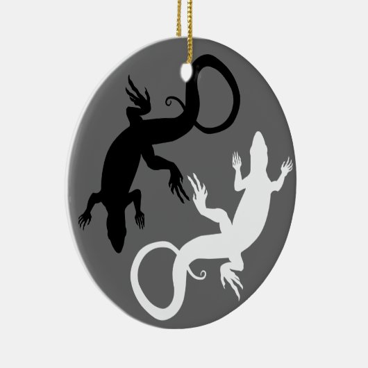 Lizard Ornament Personalisiert Reptile Decoration (Rechts)