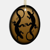 Lizard Ornament Personalisiert Reptile Decoration (Rechts)
