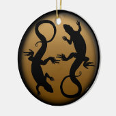 Lizard Ornament Personalisiert Reptile Decoration (Links)