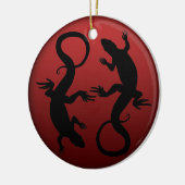 Lizard Ornament Personalisiert Reptile Decoration (Links)
