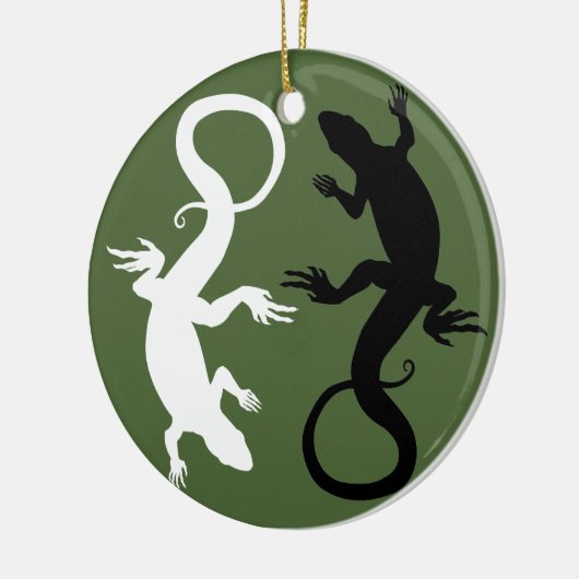 Lizard Ornament Personalisiert Reptile Decoration (Links)