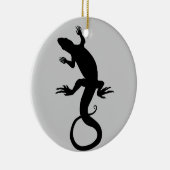 Lizard Ornaments Dekorationen Cool Reptilgiften Keramik Ornament (Rechts)