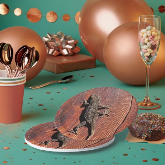 Lizard Pappteller (Multi)