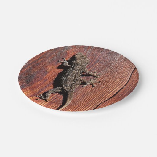 Lizard Pappteller (Schrägansicht)