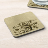 Lizard Parchment Untersetzer Set (Linke Seite)