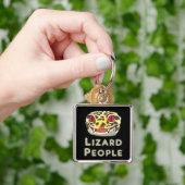 Lizard People Schlüsselanhänger (Hand)