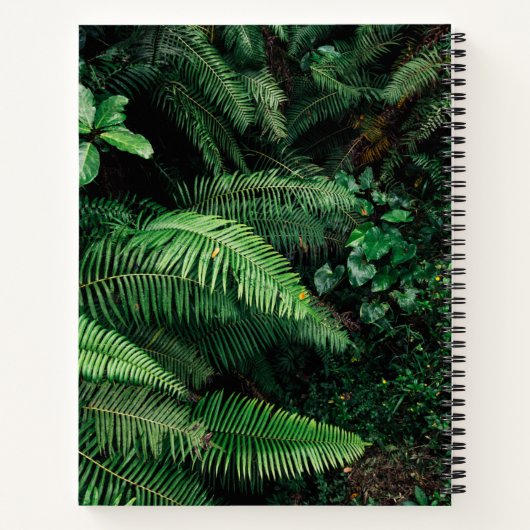 Lizard Personalisiert Spiral Notebook Notizblock (Rückseite)