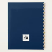 Lizard Personalisiert Week Month Planer Notebook (Rückseite)