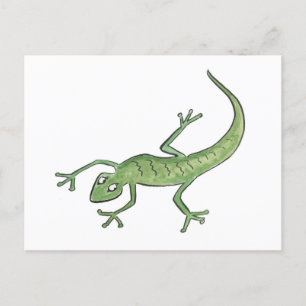 Lizard Postkarte