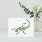 Lizard Postkarte (Stehend Vorderseite)