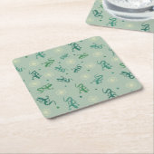 Lizard Rechteckiger Pappuntersetzer (angewinkelt)