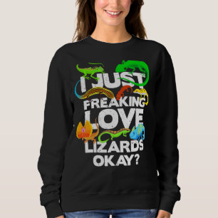 Lizard Reptile Lizard Sweatshirt