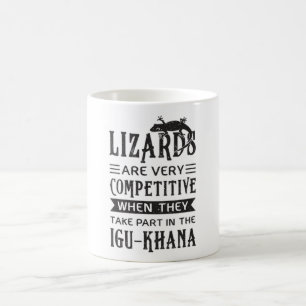 Lizard Reptiles Reptile Gecko Animal Dragon Gift Kaffeetasse