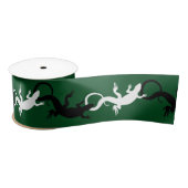 Lizard Ribbon Papier Custom Lizard Reptile Ribbon Satinband (Spule)