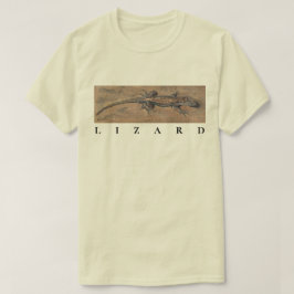 Lizard Sand Tan Südwest Tierart Malerei T-Shirt