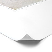 Lizard-Schwanz - Saururus cernuus Poster (Ecke)