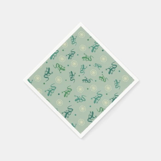 Lizard Serviette (Ecke)