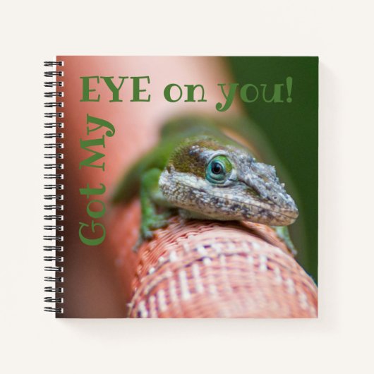 Lizard sieht dich an notizblock (Vorderseite)