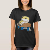 Lizard Skater Skateboard T-Shirt (Vorderseite)