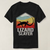Lizard Slayer Lizard Jagd T-Shirt (Design vorne)