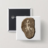 Lizard-Stein Button (Vorne & Hinten)