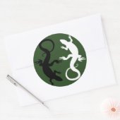 Lizard Stickers Cool Retro Reptile Art Sticker (Umschlag)