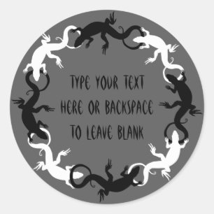 Lizard Stickers Personalisiert Lizard Art Stickers