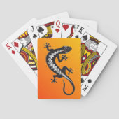 Lizard Symbol Playing Cards Spielkarten (Rückseite)