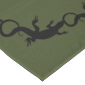 Lizard Tablecloth Reptile / Lizard Art Tablecloth Tischdecke (Schrägansicht)