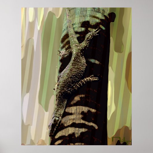 Lizard-Tarnung Poster (Vorne)