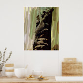 Lizard-Tarnung Poster (Küche)